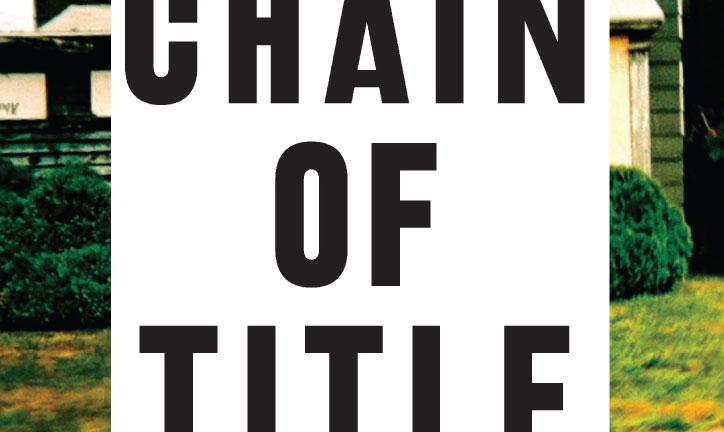 Journalist David Dayen’s forthcoming Chain of Title named the latest winner of the Studs and Ida Terkel Prize 
