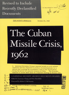 Fascinating details about the 1962 Cuba Missile crisis ( yes - that's  probably before most readers started school - if not, then your memory is  probably going ). Many lessons derived, including