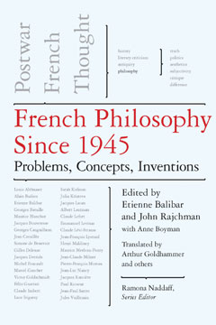 French Philosophy Since 1945